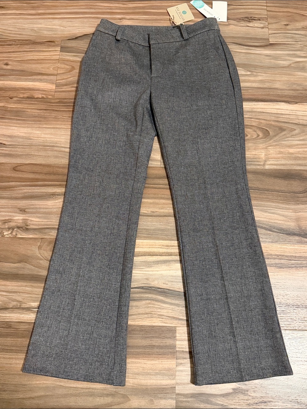 KUT from the Kloth Rose Bootcut Pants Women 0P Black Marble NWT Stitch Fix
